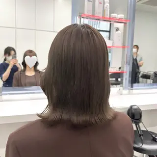 ミディアム 🤎MISAKI 艶髪カラー🤎のヘアスタイル