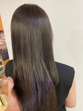カラー CHIE艶カラー＆ 癒しヘッドスパ🌿のヘアスタイル