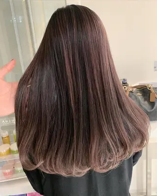 ロング カラー ヘアアレンジ 阿部 圭悟のヘアスタイル