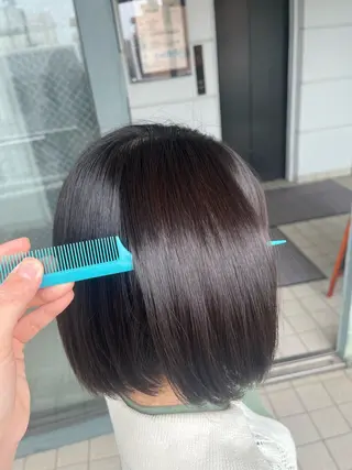 髪質改善×ブリーチ 無しWカラー🫧天神のヘアスタイル