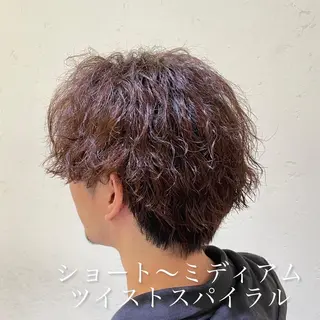 ショート パーマ 【メンズ専門】 古田　隆悟のヘアスタイル