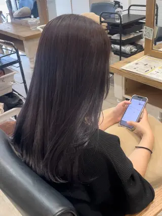 ロング ROMEO京橋 タナカユアンのヘアスタイル