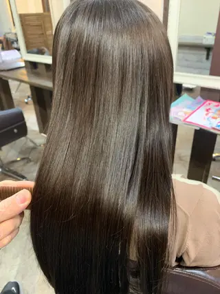 ロング 櫛部洸貴/ 頭皮改善、髪質改善のヘアスタイル