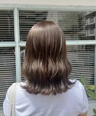 ミディアム さとう ちほみ🐼のヘアスタイル