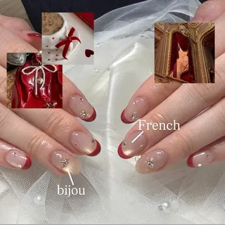 ネイル 長瀬 瑠霞のネイルデザイン