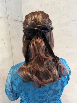 ロング ヘアアレンジ 🎀ヘアセット/艶髪 /はやしほのか🎀のヘアスタイル