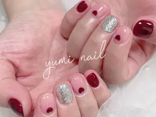 ネイル 𝐲𝐮𝐦𝐢🎀 長さ出しデザイン専門のネイルデザイン