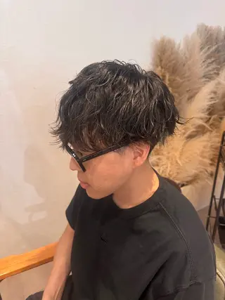 パーマ メンズ AYAKA/メンズ パーマ/四条烏丸のヘアスタイル