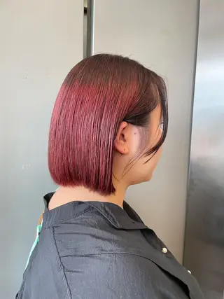 ミディアム be.perch所属・山口 朔弥のヘアスタイル