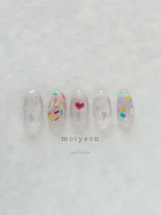 ネイル moiyeon🕊️ ｲﾁｶﾜｻｷｺのネイルデザイン