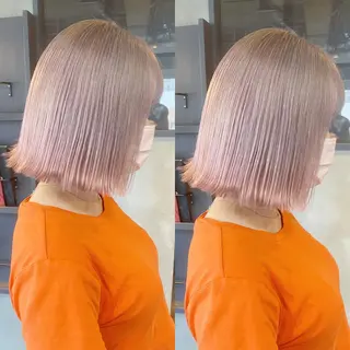 ミディアム カラー yoriダブルカラー 代表すがわらのヘアスタイル