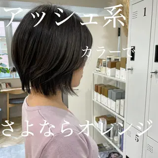ショート 木下英治/ボブ ショート銀座のヘアスタイル