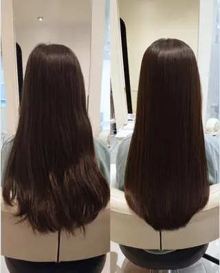 ロング 高橋 佑のヘアスタイル