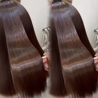 セミロング カラー yurina🩰新宿 艶カラー・アレンジのヘアスタイル