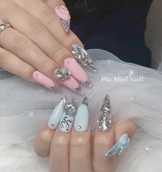ネイル HANA 長さだしのネイルデザイン