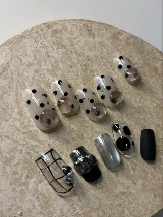 ネイル mano Hanaのネイルデザイン