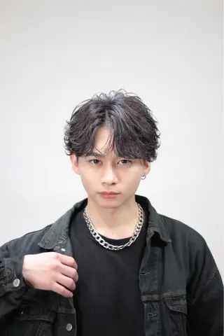 パーマ メンズ 🔥フェザーパーマ 特化🔥勇斗のヘアスタイル