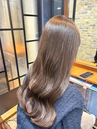 ロング カラー 暖色カラー🍒🌷 hitomiのヘアスタイル