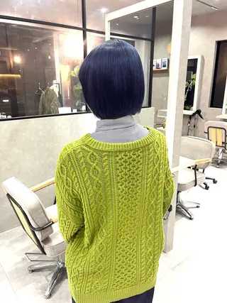 ショート カラー 長谷川 湧のヘアスタイル