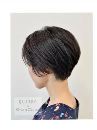ショート 竹内 結希のヘアスタイル