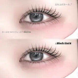 マツエク・マツパ 🩶LED＆ダブル フラットRAN🪽のマツエク・マツパデザイン
