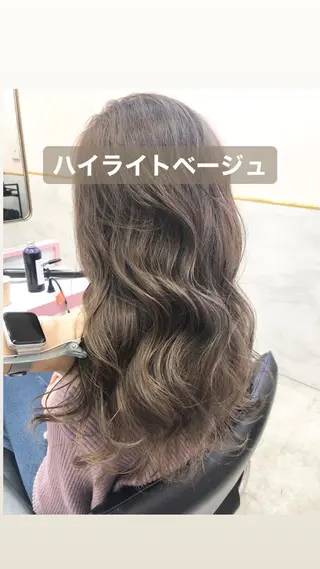 ロング カラー 店長 小池アキトのヘアスタイル
