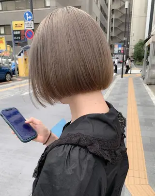 ショート カラー warme𓂂𓂃 静岡のヘアスタイル