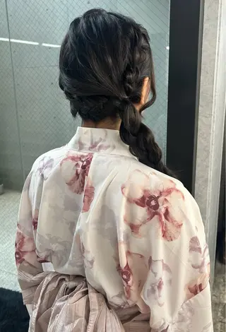 ロング レイカ /ハイトーンのヘアスタイル