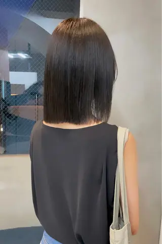 ミディアム カラー 🦋うる艶透明感ヘア 今井達也のヘアスタイル
