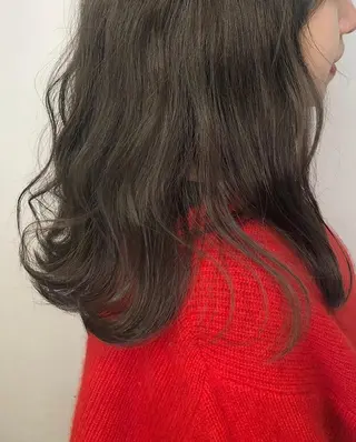 ロング カラー ボブ/ミディアム RIONAのヘアスタイル