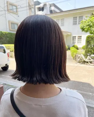 ショート ハイライト特化小澤 奈津美のヘアスタイル