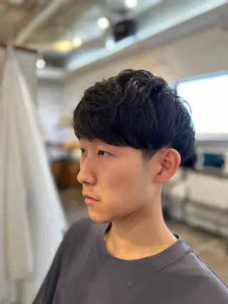 ショート 尭部 佑太のヘアスタイル