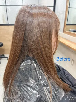 ロング カラー たなか なおのヘアスタイル