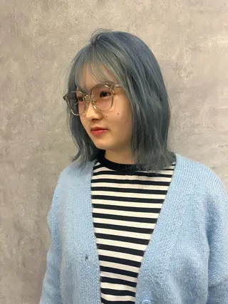 ミディアム カラー レイヤーカット /konomiのヘアスタイル