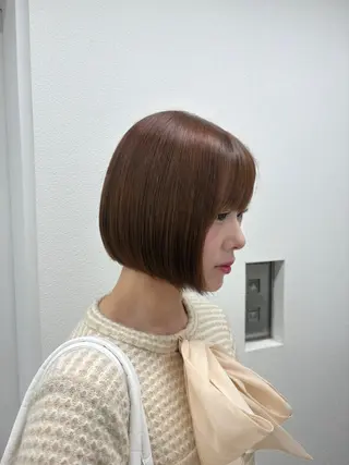 ショート カラー 似合わせヘア🪽 riko🐈‍⬛のヘアスタイル