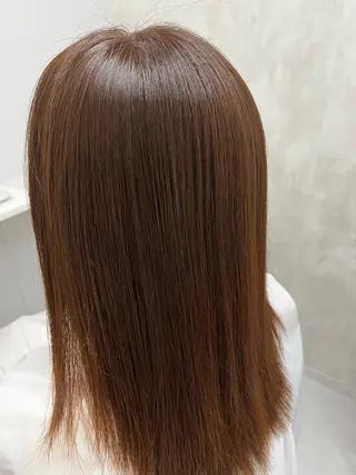 セミロング カラー パーマ 韓国肌管理 ウプエステティックのエステ・リラクイメージ
