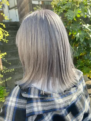 カラー ダブルスキルエクステ /羽エクステ白石宇由のヘアスタイル