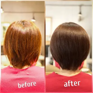 ショート カラー 加藤 健太のヘアスタイル