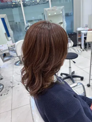 ミディアム パーマ 🐧デザインパーマ 🐧小沢有佑のヘアスタイル