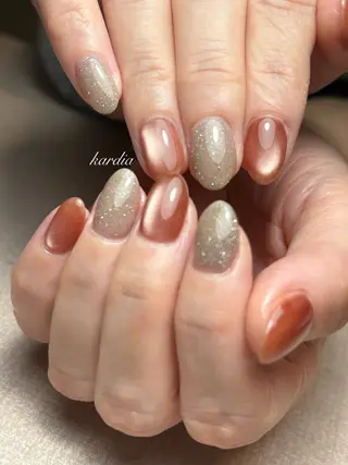 ネイル καρδιά -ｶﾙﾃﾞｨｱ-のネイルデザイン