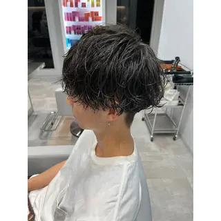 パーマ メンズ 🦄💓ショートボブ 🦄💓杉浦りなのヘアスタイル