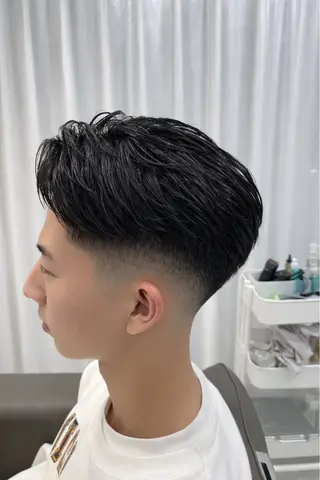 ショート 【木場✂️理容室】 メンズ清潔感カットのヘアスタイル