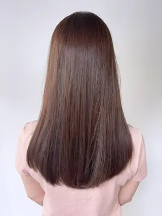 セミロング カラー パーマ ヘアアレンジ ITbyALBUM 松戸のヘアスタイル