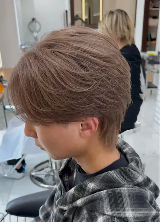 カラー メンズ 菅野 心悠/メンズヘアのヘアスタイル