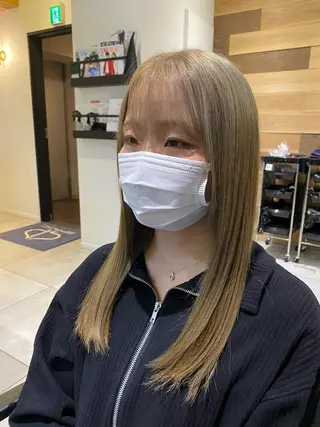 ロング 梅田美容室 SPADICユヅキ♠のヘアスタイル