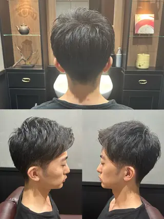 ショート メンズ ありが みさのヘアスタイル