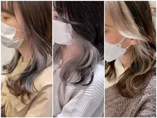 カラー ヘアーメイクウィル阪急茨木所属・will こむぎのヘアスタイル