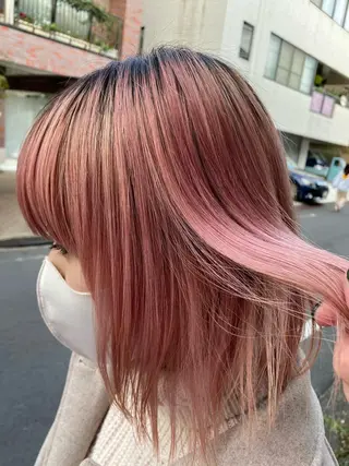 セミロング お任せヘア☘️☘️ 及川渚のヘアスタイル