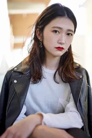 ロング 丸田 優真のヘアスタイル