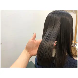 ミディアム 💫髪質改善矯正 MIHO💫のヘアスタイル